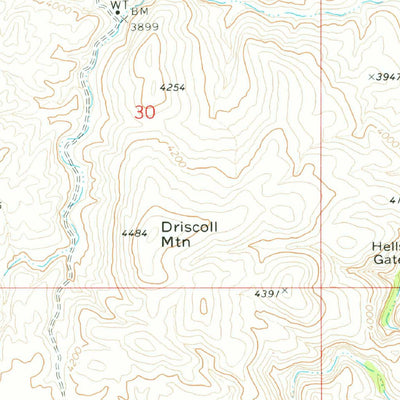 United States Geological Survey Happy Valley, AZ (1973, 24000-Scale) digital map