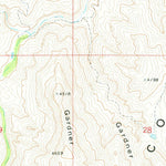 United States Geological Survey Happy Valley, AZ (1973, 24000-Scale) digital map