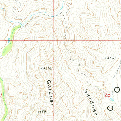 United States Geological Survey Happy Valley, AZ (1973, 24000-Scale) digital map