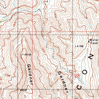 United States Geological Survey Happy Valley, AZ (1996, 24000-Scale) digital map