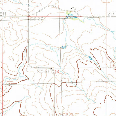 United States Geological Survey Harb, MT (1984, 24000-Scale) digital map