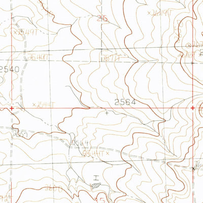 United States Geological Survey Harb SW, MT (1984, 24000-Scale) digital map