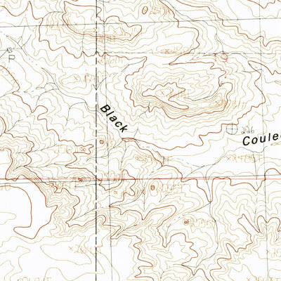 United States Geological Survey Harb SW, MT (1984, 24000-Scale) digital map