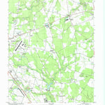 United States Geological Survey Harbeson, DE (1992, 24000-Scale) digital map
