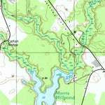 United States Geological Survey Harbeson, DE (1992, 24000-Scale) digital map