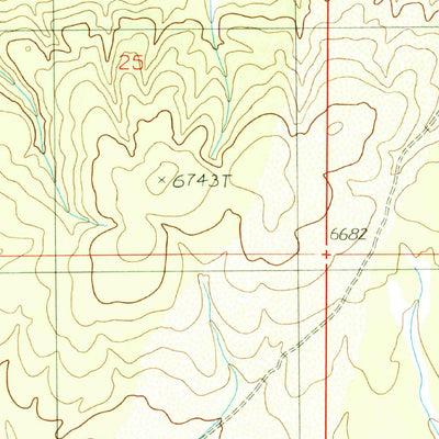 United States Geological Survey Harbison Tank, AZ (1989, 24000-Scale) digital map