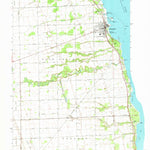 United States Geological Survey Harbor Beach, MI (1970, 24000-Scale) digital map