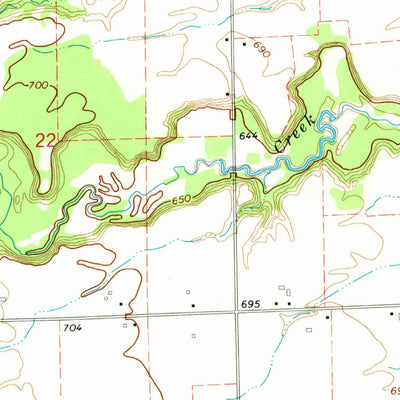 United States Geological Survey Harbor Beach, MI (1970, 24000-Scale) digital map