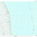 United States Geological Survey Harbor Beach, MI (1984, 100000-Scale) digital map
