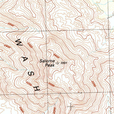 United States Geological Survey Harcuvar, AZ (1990, 24000-Scale) digital map