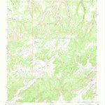 United States Geological Survey Hard Ground Flats, NM (1963, 24000-Scale) digital map
