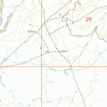 United States Geological Survey Hard Rocks, AZ (1967, 24000-Scale) digital map