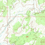 United States Geological Survey Hard Rocks, AZ (1967, 24000-Scale) digital map