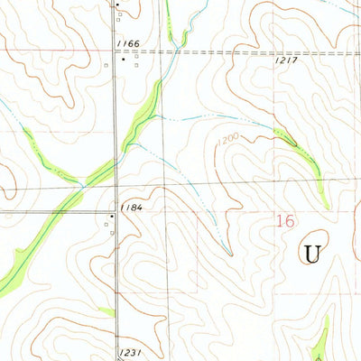 United States Geological Survey Hard Scratch, IA (1978, 24000-Scale) digital map