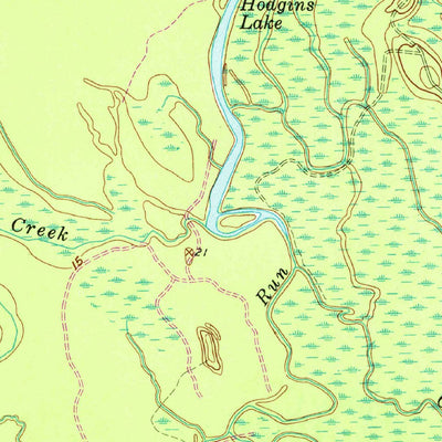 United States Geological Survey Hardeeville NW, SC-GA (1962, 24000-Scale) digital map