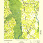 United States Geological Survey Hardeeville, SC-GA (1953, 62500-Scale) digital map