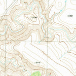 United States Geological Survey Harden Cienega, NM-AZ (1989, 24000-Scale) digital map