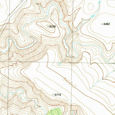 United States Geological Survey Harden Cienega, NM-AZ (1989, 24000-Scale) digital map