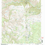 United States Geological Survey Harden Cienega, NM-AZ (2005, 24000-Scale) digital map