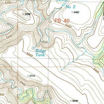 United States Geological Survey Harden Cienega, NM-AZ (2005, 24000-Scale) digital map