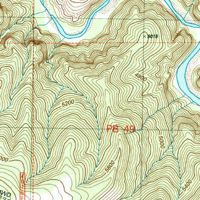 United States Geological Survey Harden Cienega, NM-AZ (2005, 24000-Scale) digital map