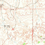 United States Geological Survey Hardesty NE, OK (1968, 24000-Scale) digital map