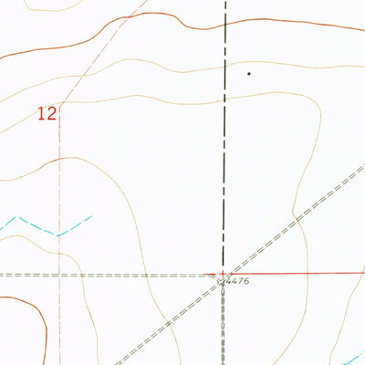 United States Geological Survey Hardesty Reservoir, CO (1958, 24000-Scale) digital map