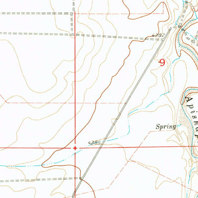 United States Geological Survey Hardesty Reservoir, CO (1958, 24000-Scale) digital map