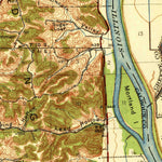 United States Geological Survey Hardin, IL-MO (1938, 62500-Scale) digital map