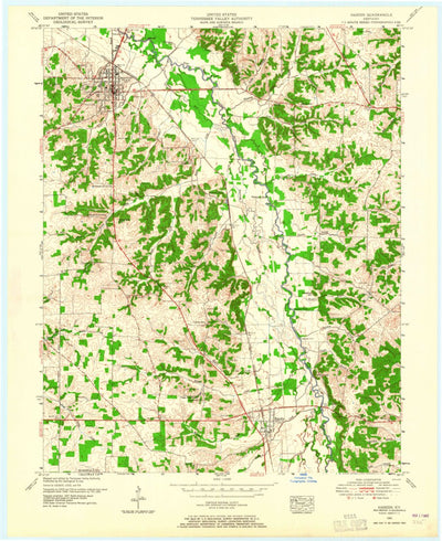 United States Geological Survey Hardin, KY (1951, 24000-Scale) digital map