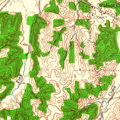 United States Geological Survey Hardin, KY (1951, 24000-Scale) digital map