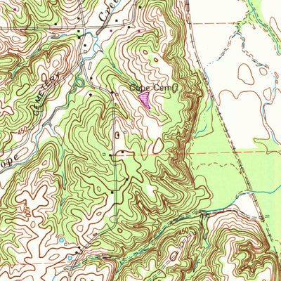 United States Geological Survey Hardin, KY (1969, 24000-Scale) digital map