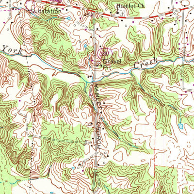 United States Geological Survey Hardin, KY (1969, 24000-Scale) digital map
