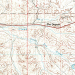 United States Geological Survey Hardin, MT (1981, 100000-Scale) digital map