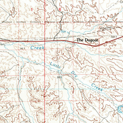 United States Geological Survey Hardin, MT (1981, 100000-Scale) digital map