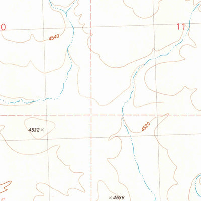 United States Geological Survey Hardin Ranch, OR (1981, 24000-Scale) digital map