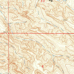 United States Geological Survey Hardin SW, MT (1960, 24000-Scale) digital map