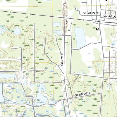 United States Geological Survey Hardin, TX (2022, 24000-Scale) digital map