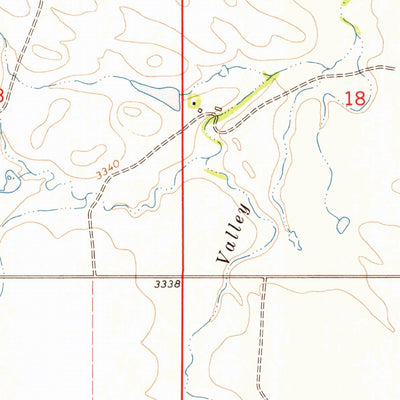 United States Geological Survey Harding, SD (1977, 24000-Scale) digital map
