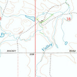 United States Geological Survey Harding, SD (1993, 24000-Scale) digital map
