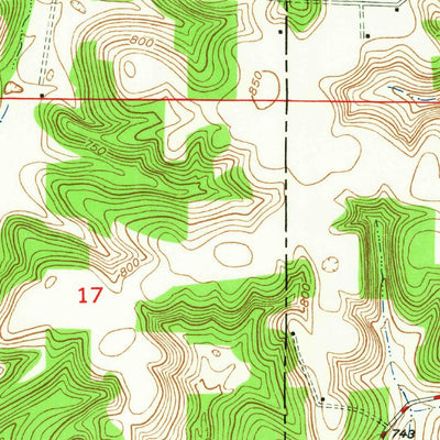 United States Geological Survey Hardinsburg, IN (1947, 24000-Scale) digital map