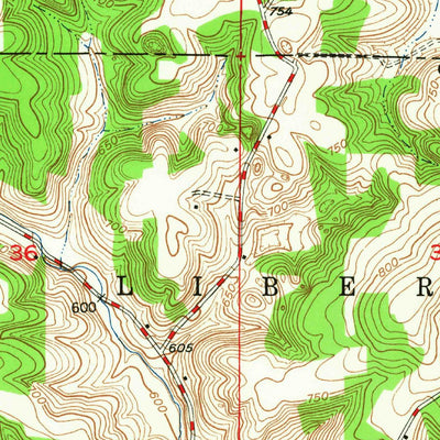 United States Geological Survey Hardinsburg, IN (1947, 24000-Scale) digital map