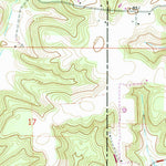 United States Geological Survey Hardinsburg, IN (1966, 24000-Scale) digital map