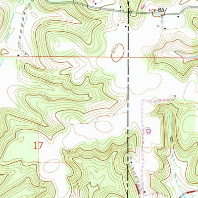 United States Geological Survey Hardinsburg, IN (1966, 24000-Scale) digital map