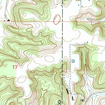 United States Geological Survey Hardinsburg, IN (1993, 24000-Scale) digital map