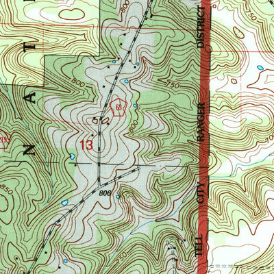 United States Geological Survey Hardinsburg, IN (1993, 24000-Scale) digital map
