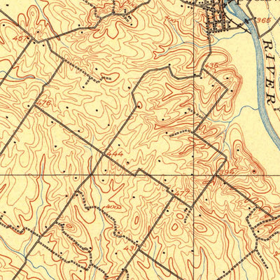 United States Geological Survey Hardinsburg, KY (1905, 62500-Scale) digital map