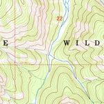 United States Geological Survey Hardluck Mountain, WY (1991, 24000-Scale) digital map