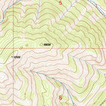 United States Geological Survey Hardluck Mountain, WY (1991, 24000-Scale) digital map