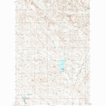 United States Geological Survey Hardpan Coulee, MT (1984, 24000-Scale) digital map